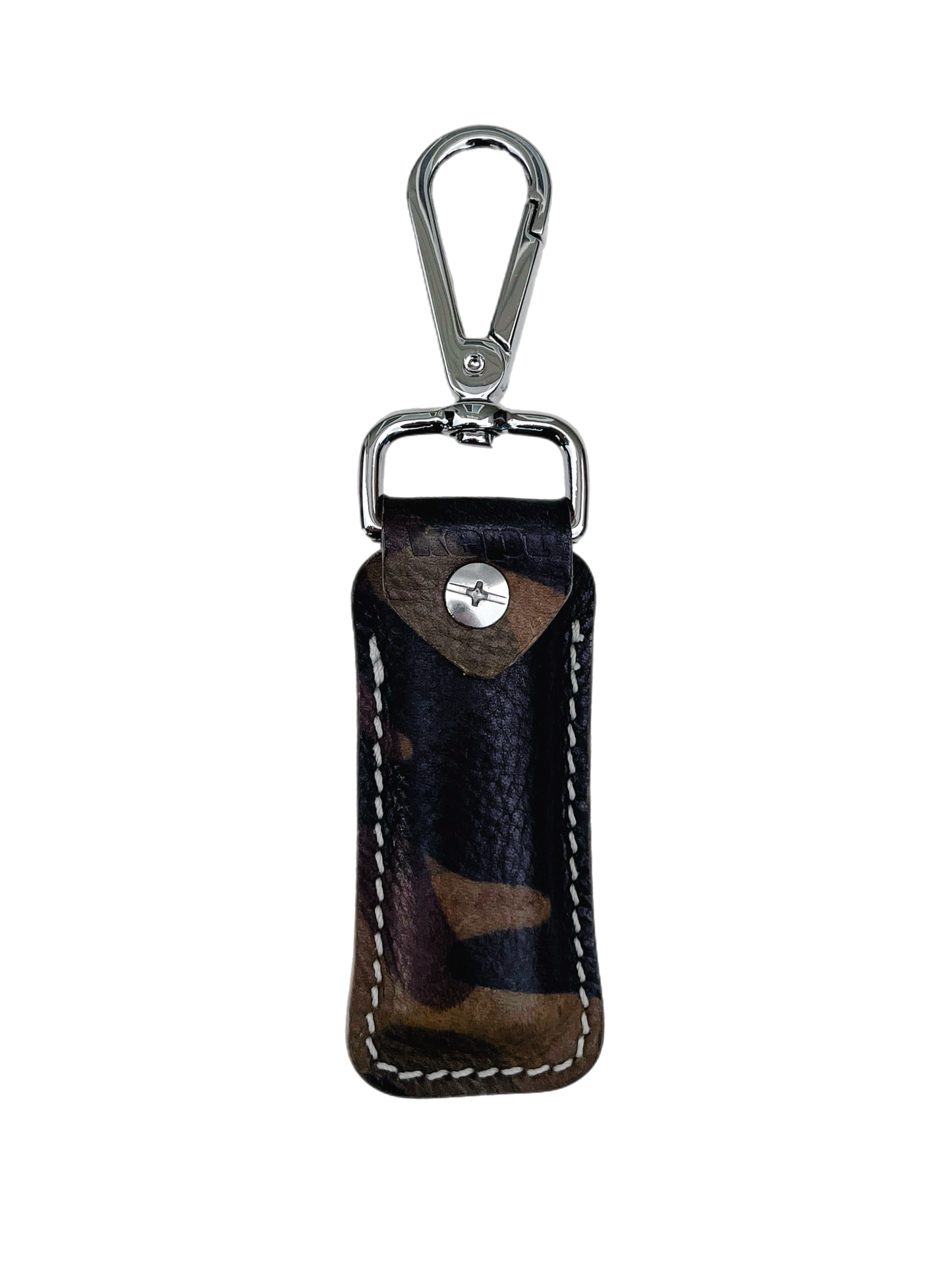 Brown Camo USB Keychain Sleeve β Designed for SanDisk Extreme Pro